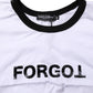 Dolce & Gabbana White Graphic Print Crew Neck Cropped T-shirt