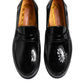 Dolce & Gabbana Black Leather Slip On Loafers Dress Shoes