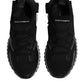 Dolce & Gabbana Black SORRENTO Sport Stretch Sneakers Shoes