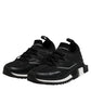 Dolce & Gabbana Black SORRENTO Sport Stretch Sneakers Shoes