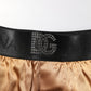 Dolce & Gabbana Beige Men Regular Boxer Eye Mask Set Underwear