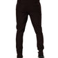 Dolce & Gabbana Brown Cashmere Men Jogger Sweatpants Pants