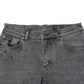 Dolce & Gabbana Gray Cotton Logo Plaque Denim Jeans