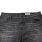 Dolce & Gabbana Gray Washed Cotton Loose Denim Jeans
