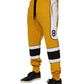 Dolce & Gabbana Yellow Cotton Logo Jogger Sweatpants Pants