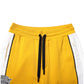 Dolce & Gabbana Yellow Printed Drawstring Jogger Pants