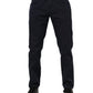 Dolce & Gabbana Blue Cotton Tapered Denim Jeans