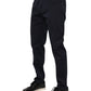 Dolce & Gabbana Blue Cotton Tapered Denim Jeans