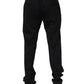Dolce & Gabbana Black Wool Formal Dress Pants