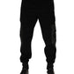 Dolce & Gabbana Black Cotton Cargo Men Jogger Pants