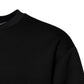 Dolce & Gabbana Black Modal DG Logo Plaque Pullover Sweater