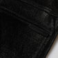 Dolce & Gabbana Black Cotton Stretch Silver Lurex Thread Pants