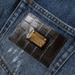 Dolce & Gabbana Blue Cotton Tattered Denim Bermuda Shorts