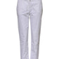 Dolce & Gabbana White Cotton Stretch Mid Waist Jeans