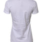 Dolce & Gabbana White Cotton Short Sleeves Round Neck T-shirt