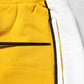 Dolce & Gabbana Yellow Cotton Printed Sweatpants Jogger Pants