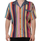 Dolce & Gabbana Multicolor Stripes Collared Men Polo T-shirt