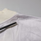 Dolce & Gabbana White Silk Crew Neck Long Sleeves T-shirt
