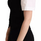 Dolce & Gabbana Black Brown Leopard Print Waistcoat Vest