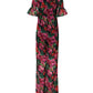 Patrizia Pepe Multicolor Floral Print Overall Jumpsuit Dress