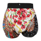 Dolce & Gabbana Multicolor Floral High Waist Hot Pants Shorts