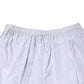 Dolce & Gabbana White Lace Paneled Cotton High Waisted Shorts