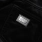 Dolce & Gabbana Black Cotton Skinny Capri Cropped Denim Jeans