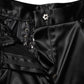 Dolce & Gabbana Black Lace Details High Waist Skinny Pants