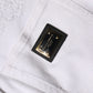 Dolce & Gabbana White Tattered Cotton High Waist Denim Jeans