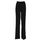 Dolce & Gabbana Black Wool High Waist Flared Pants