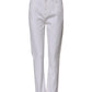 Dolce & Gabbana White Cotton High Waist Straight Denim Jeans