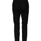 Dolce & Gabbana Black Wool High Waist Tapered Pants