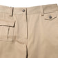 Dolce & Gabbana Beige Mid Waist Cargo Tapered Pants