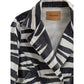 Retrofête Black And White Cotton Blazer