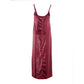 Lardini Bordeaux Polyester Cocktail Dress