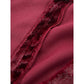 Lardini Bordeaux Polyester Cocktail Dress
