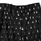 Dolce & Gabbana Black Crystal Embellished Wide Leg Pants
