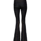 Dolce & Gabbana Black Cotton Mid Waist Bootcut Denim Jeans