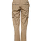 Dolce & Gabbana Beige Mid Waist Cargo Tapered Pants