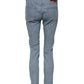 Dolce & Gabbana Blue Cotton PRETTY MidWaist Skinny Denim Jeans