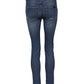 Dolce & Gabbana Blue Cotton Low Waist Skinny Denim Jeans