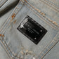 Dolce & Gabbana Light Blue High Waist Skinny Denim Jeans