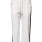 Dolce & Gabbana White Viscose Jogger Sweatpants Pants