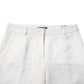 Dolce & Gabbana White Cotton Floral Jacquard Pants