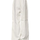 Dolce & Gabbana White Viscose Wide Leg Pull On Pants