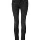 Dolce & Gabbana Black Cotton Low Waist Skinny Denim Jeans
