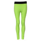 Dolce & Gabbana Green Nylon Slim Fit Leggings Pants
