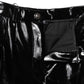 Dolce & Gabbana Black High Waist Cargo Bootcut Pants