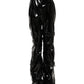 Dolce & Gabbana Black High Waist Cargo Bootcut Pants