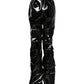 Dolce & Gabbana Black High Waist Cargo Bootcut Pants